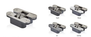  AKORDİYON MENTEŞE (110MM) ANTRASİT (CANEX)